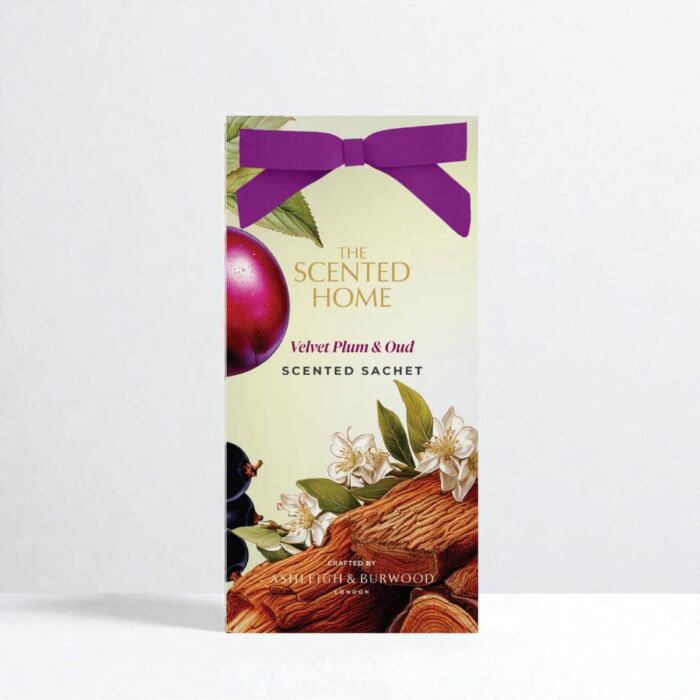 Ashleigh & Burwood Velvet Plum & Oud Scented Sachet